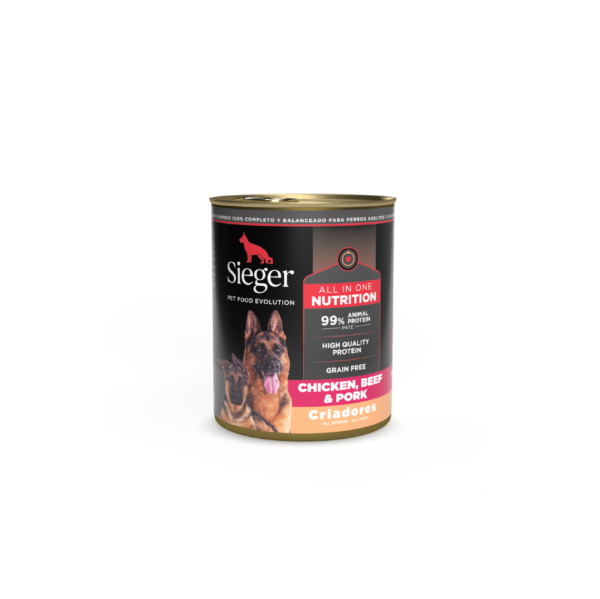 Sieger Wet Perro Criadores 340gr