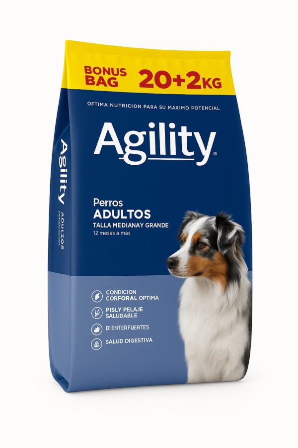 Agility Adulto 20 kg + 2 kg