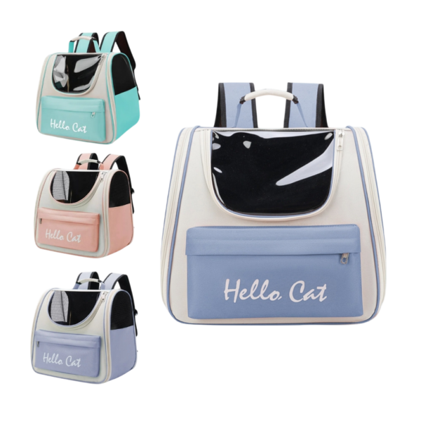 Mochila Color Para Mascota - Imagen 2