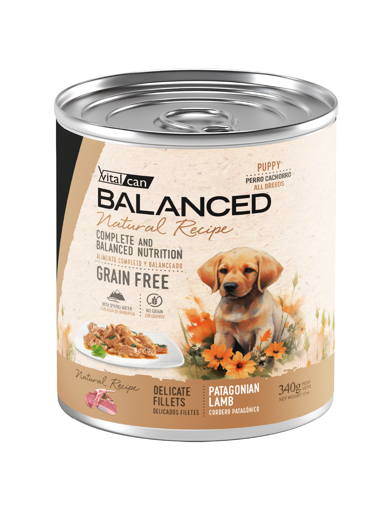 Lata Balanced Natural Recipe - Cachorro - Imagen 2