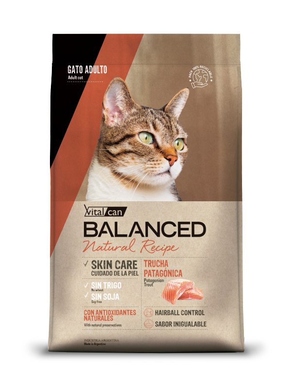 Balanced Gato Adulto Natural Recipe Trucha