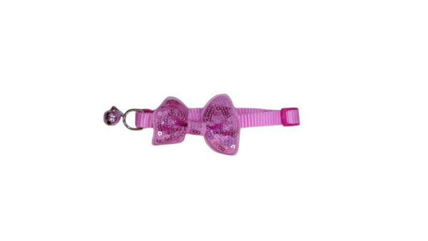 Collar con Moño de Lentejuela