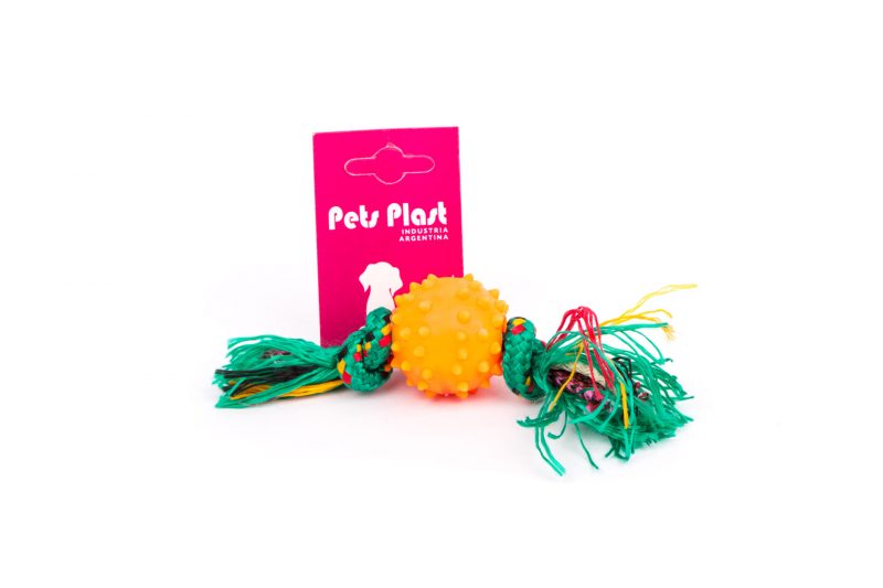 Pelota Con Púas y Soga Alpina