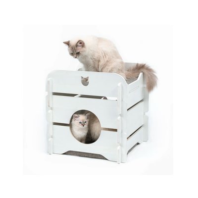 Rascador Vesper Cottage Blanco Catit