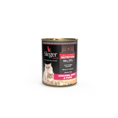 Lata Sieger Criadores Gato