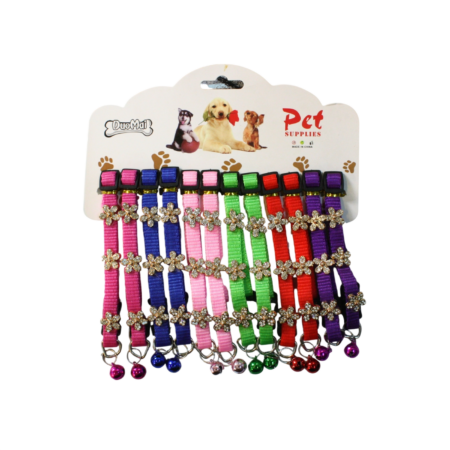 Collar Flor con Strass